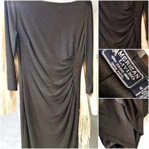 American living classy casual black dress